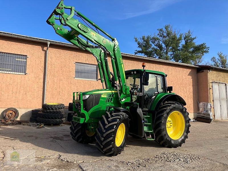 Traktor des Typs John Deere 6175 M mit Auto Quad Getriebe und Frontlader, Gebrauchtmaschine in Salsitz (Bild 1)