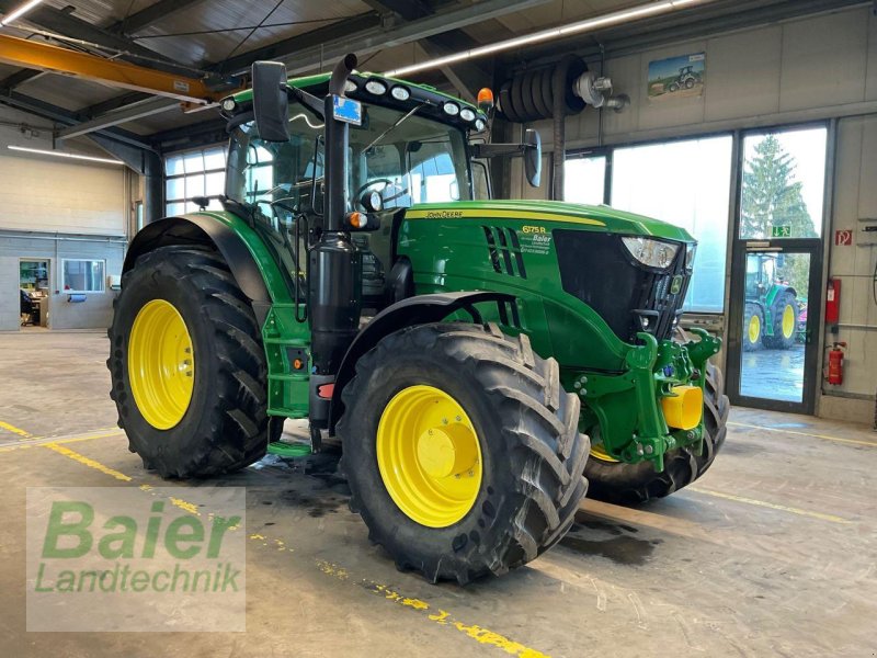 Traktor Türe ait John Deere 6175 R, Gebrauchtmaschine içinde OBERNDORF-HOCHMOESSINGEN (resim 1)