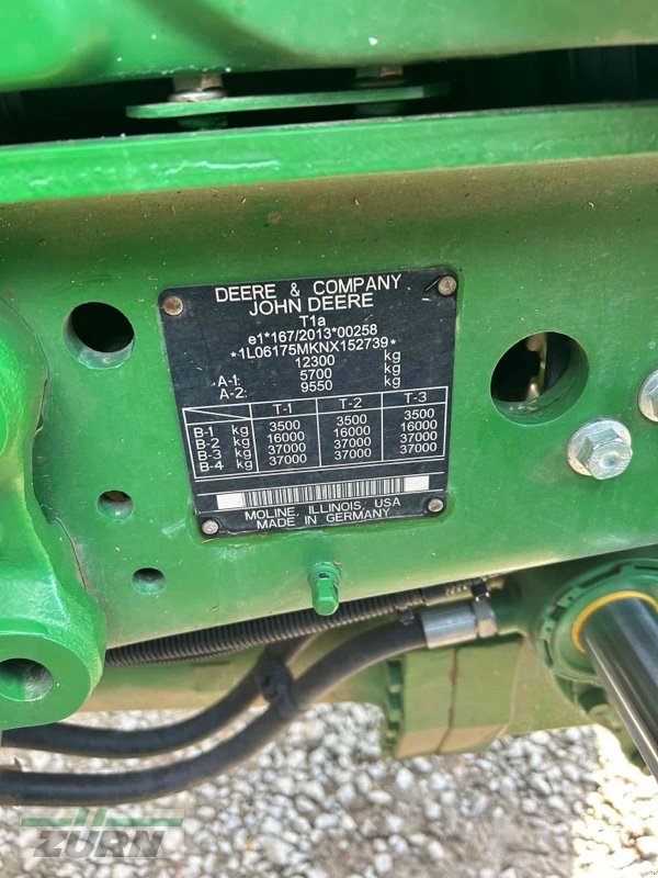 Traktor του τύπου John Deere 6175M Im Kundenauftrag, Gebrauchtmaschine σε Emskirchen (Φωτογραφία 8)