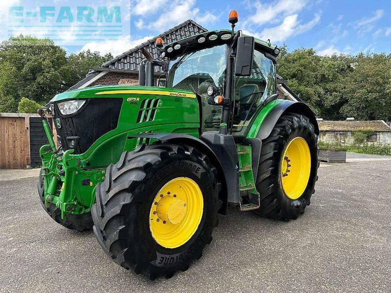 Traktor Türe ait John Deere 6175r ap at-ready+led, Gebrauchtmaschine içinde PS LEMELE (resim 1)