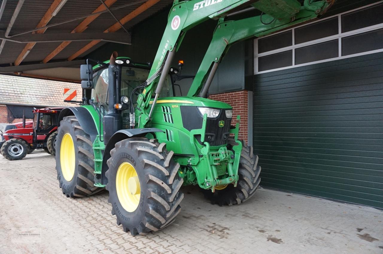 Traktor Türe ait John Deere 6175R AP mit Stoll FZ 80.1 Frontlader, Gebrauchtmaschine içinde Borken (resim 2)