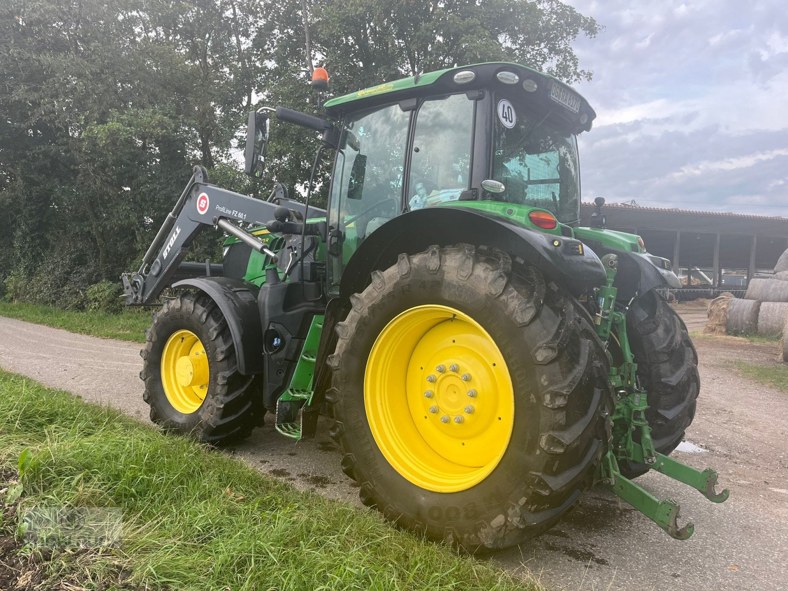 Traktor of the type John Deere 6175R, Gebrauchtmaschine in Ringsheim (Picture 9)