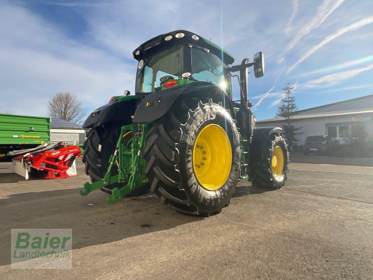 Traktor Türe ait John Deere 6175R, Gebrauchtmaschine içinde OBERNDORF-HOCHMOESSINGEN (resim 4)