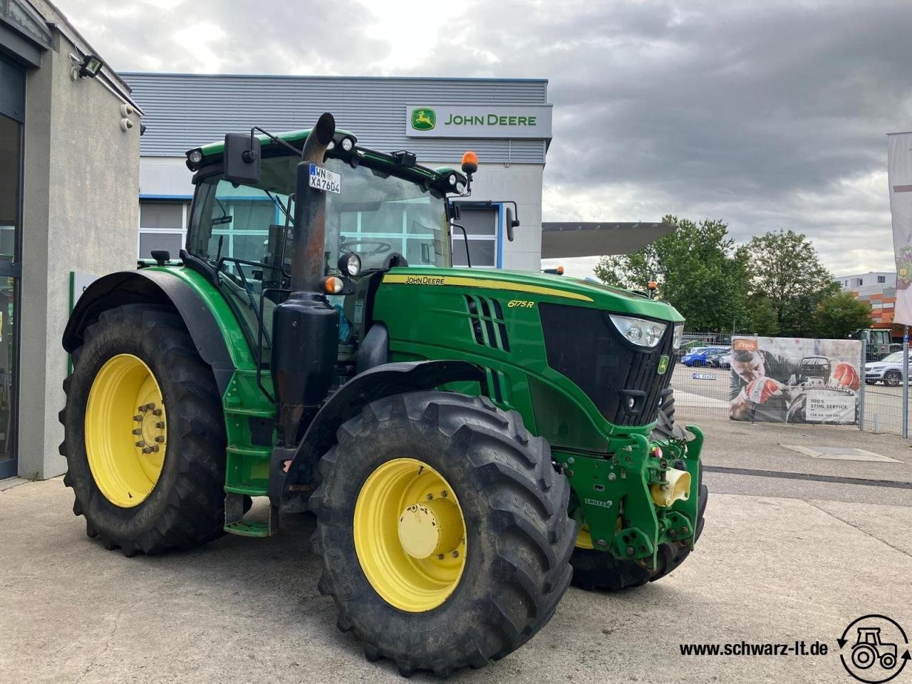 Traktor van het type John Deere 6175R, Gebrauchtmaschine in Aspach (Foto 3)