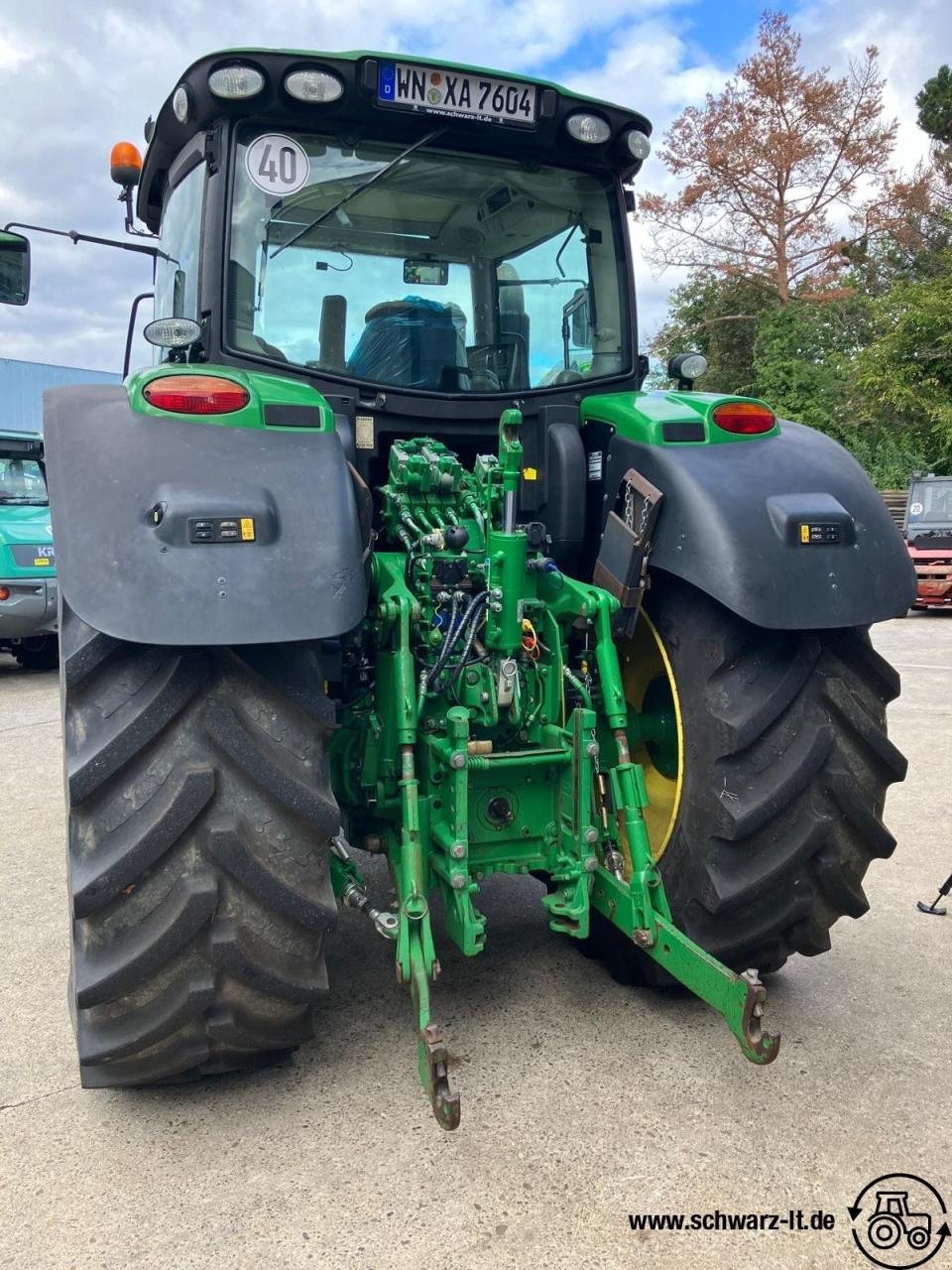 Traktor van het type John Deere 6175R, Gebrauchtmaschine in Aspach (Foto 5)