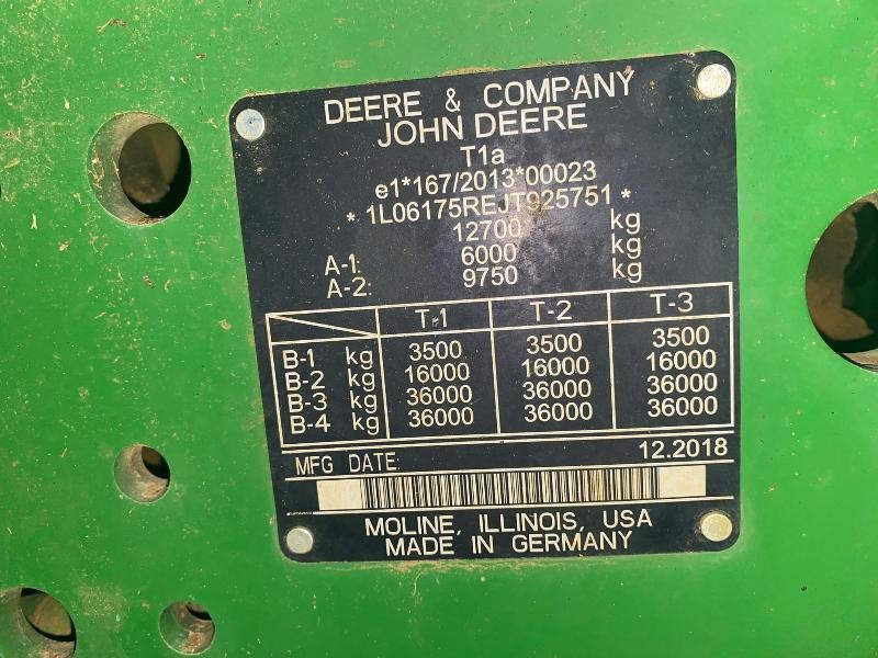 Traktor des Typs John Deere 6175R, Gebrauchtmaschine in FRONCLES (Bild 7)