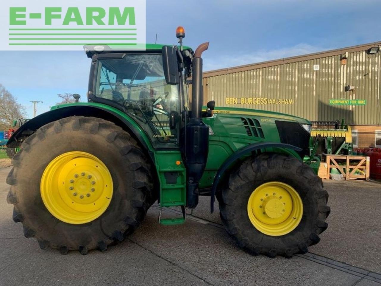 Traktor typu John Deere 6175r, Gebrauchtmaschine v Norwich (Obrázek 5)