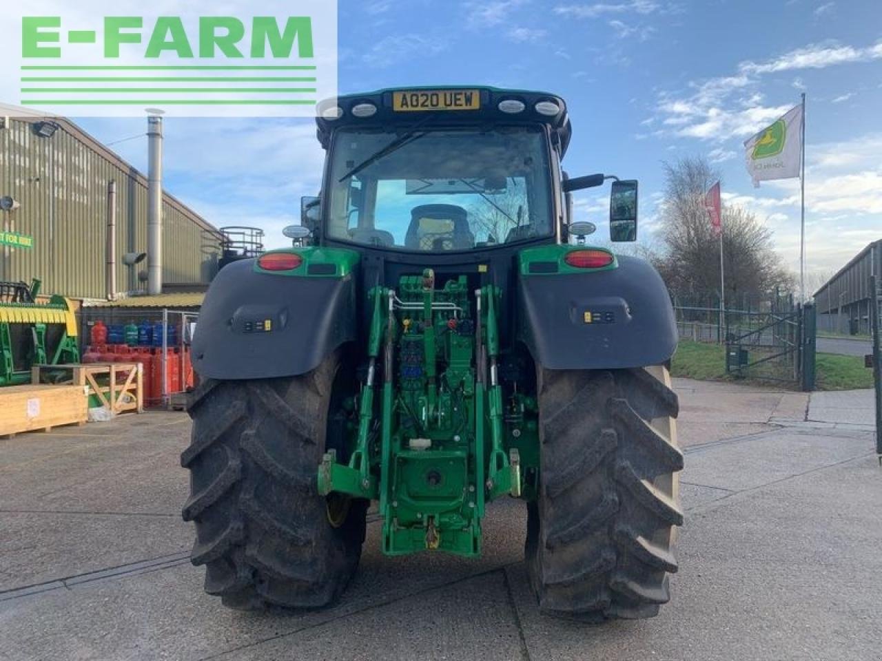 Traktor del tipo John Deere 6175r, Gebrauchtmaschine en Norwich (Imagen 8)