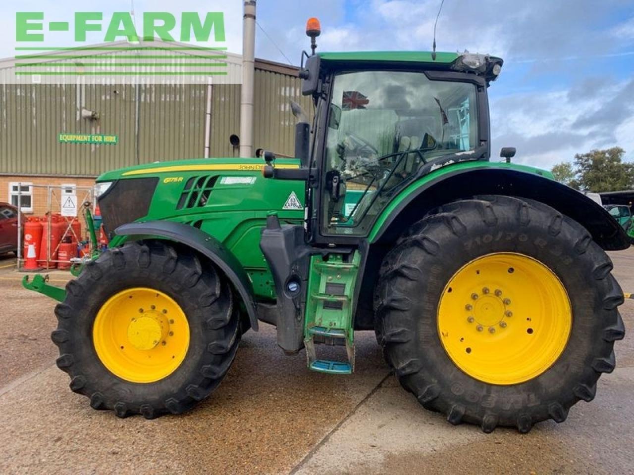 Traktor del tipo John Deere 6175r, Gebrauchtmaschine en Norwich (Imagen 10)