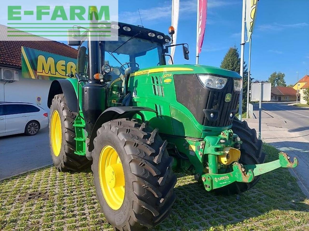 Traktor Türe ait John Deere 6175r, Gebrauchtmaschine içinde GROBELNO (resim 3)