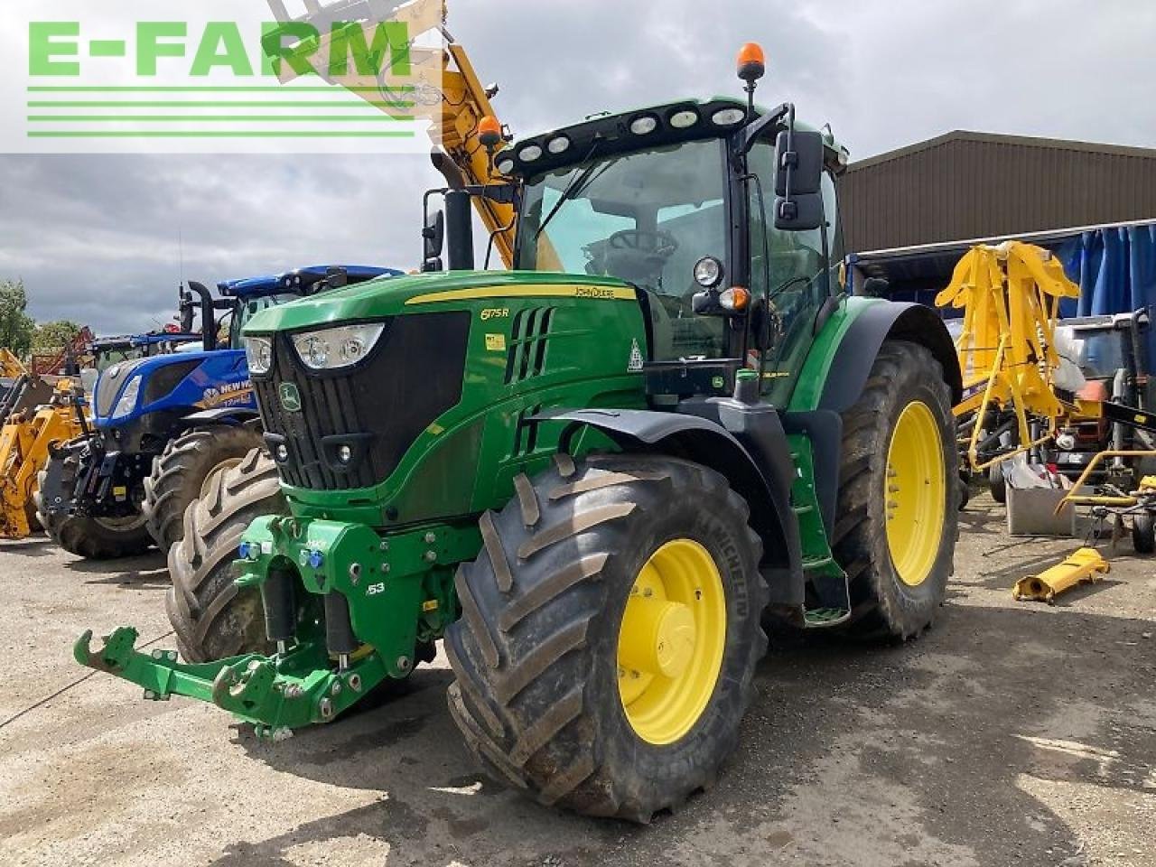 Traktor du type John Deere 6175r, Gebrauchtmaschine en SHREWSBURRY (Photo 1)