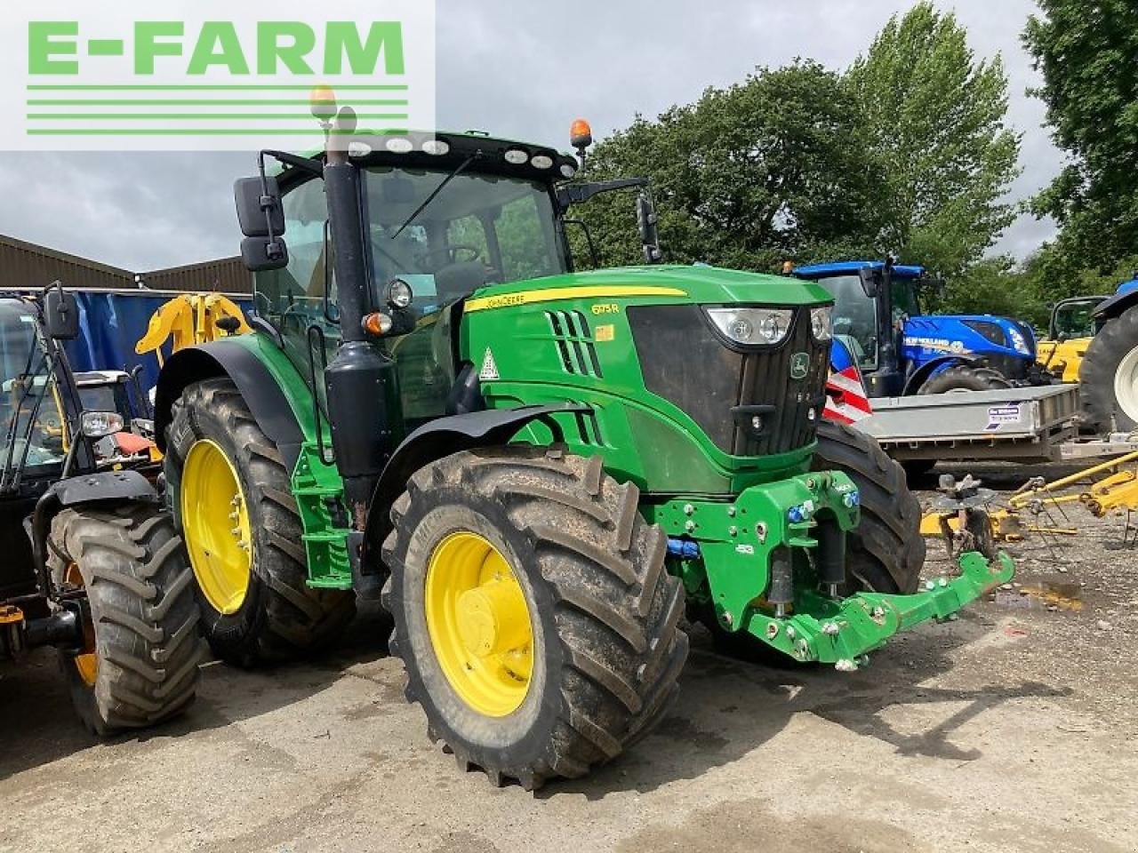 Traktor a típus John Deere 6175r, Gebrauchtmaschine ekkor: SHREWSBURRY (Kép 3)