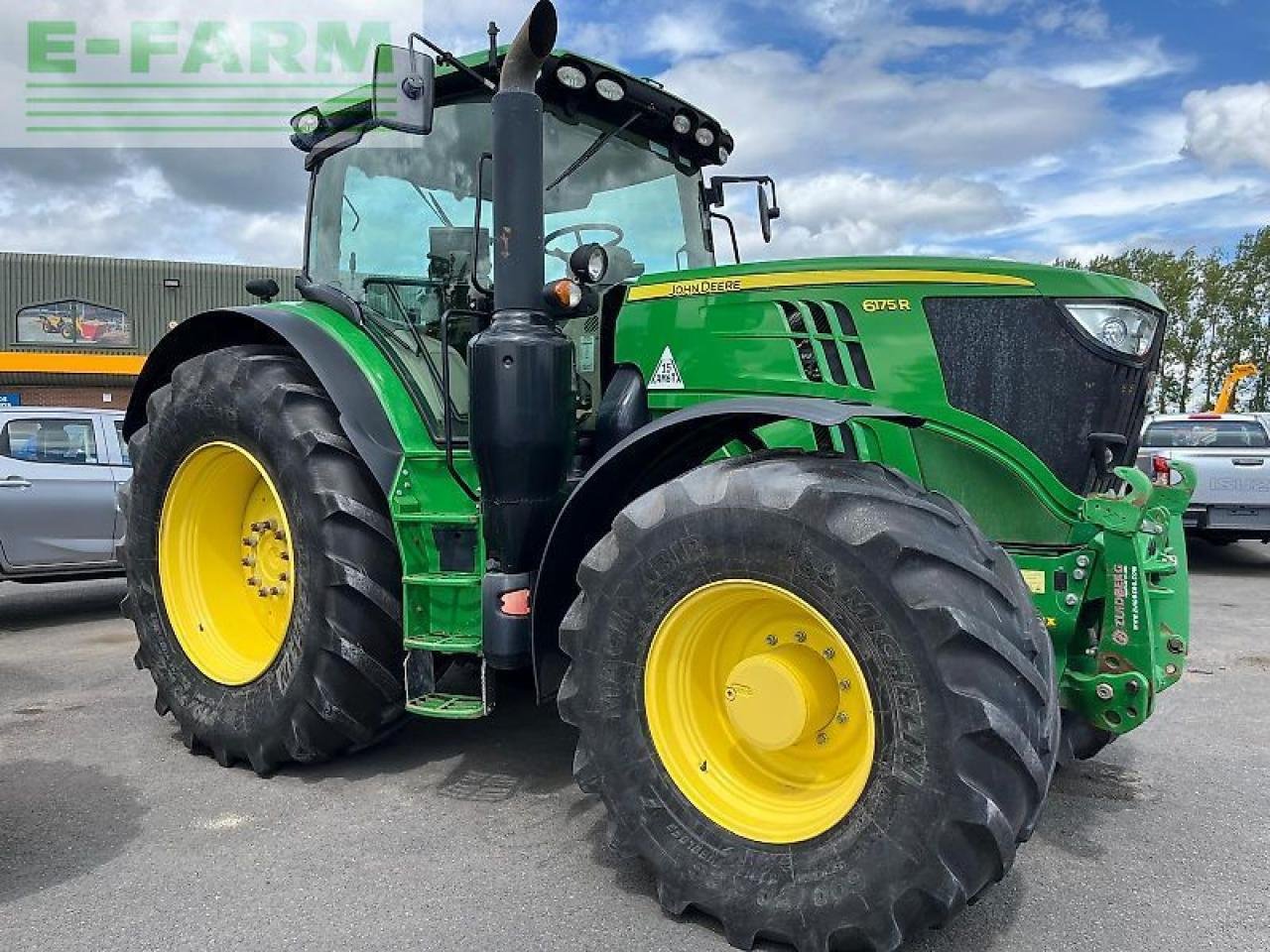 Traktor del tipo John Deere 6175r, Gebrauchtmaschine en SHREWSBURRY (Imagen 8)