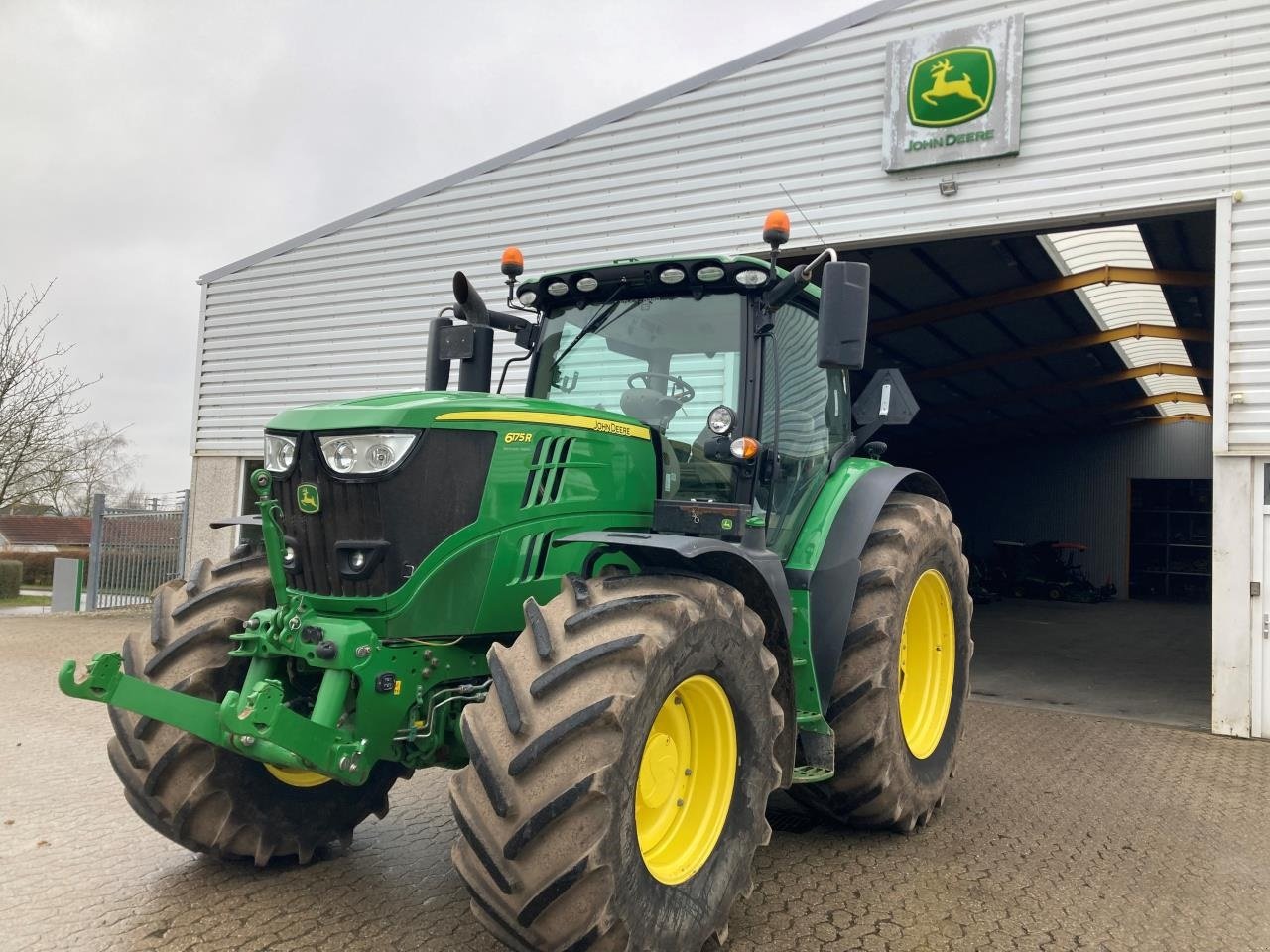 Traktor van het type John Deere 6175R, Gebrauchtmaschine in Bramming (Foto 1)