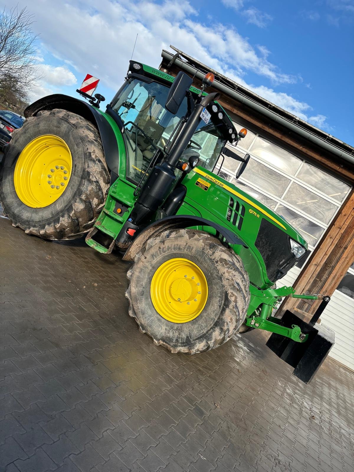 Traktor del tipo John Deere 6175R, Gebrauchtmaschine In Leutershausen (Immagine 3)