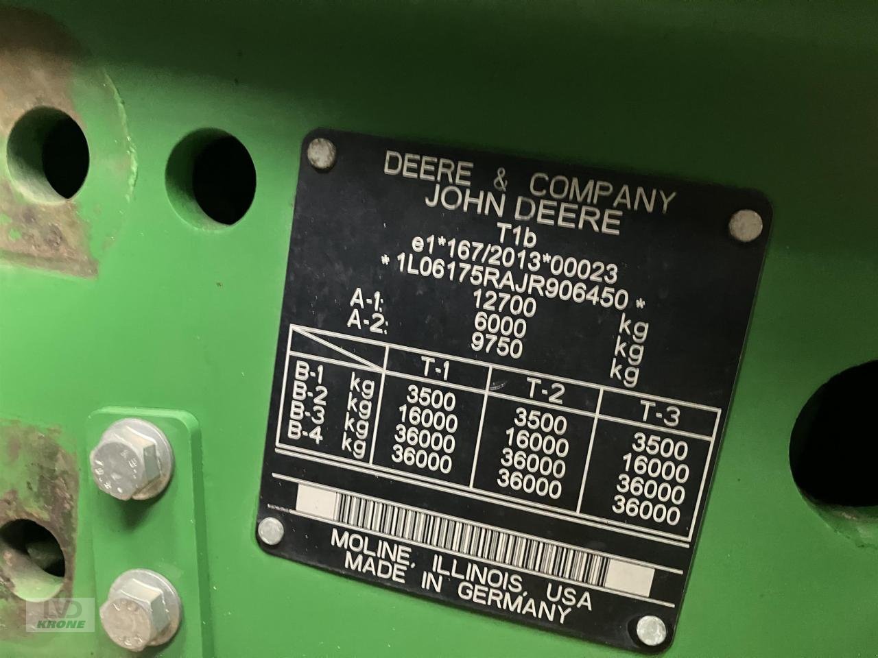 Traktor des Typs John Deere 6175R, Gebrauchtmaschine in Spelle (Bild 14)