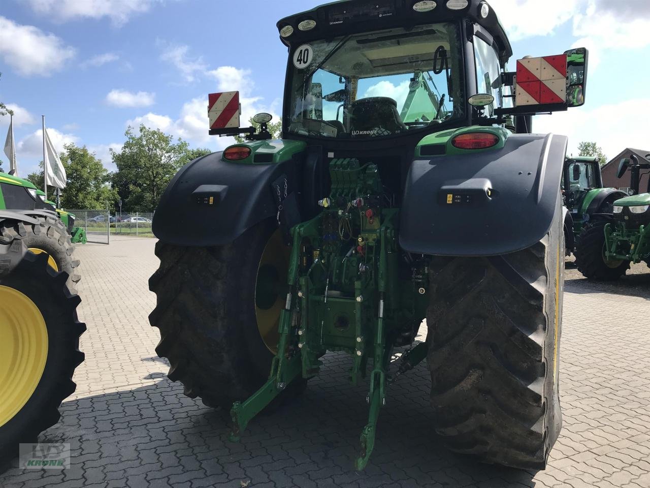 Traktor du type John Deere 6175R, Gebrauchtmaschine en Alt-Mölln (Photo 4)