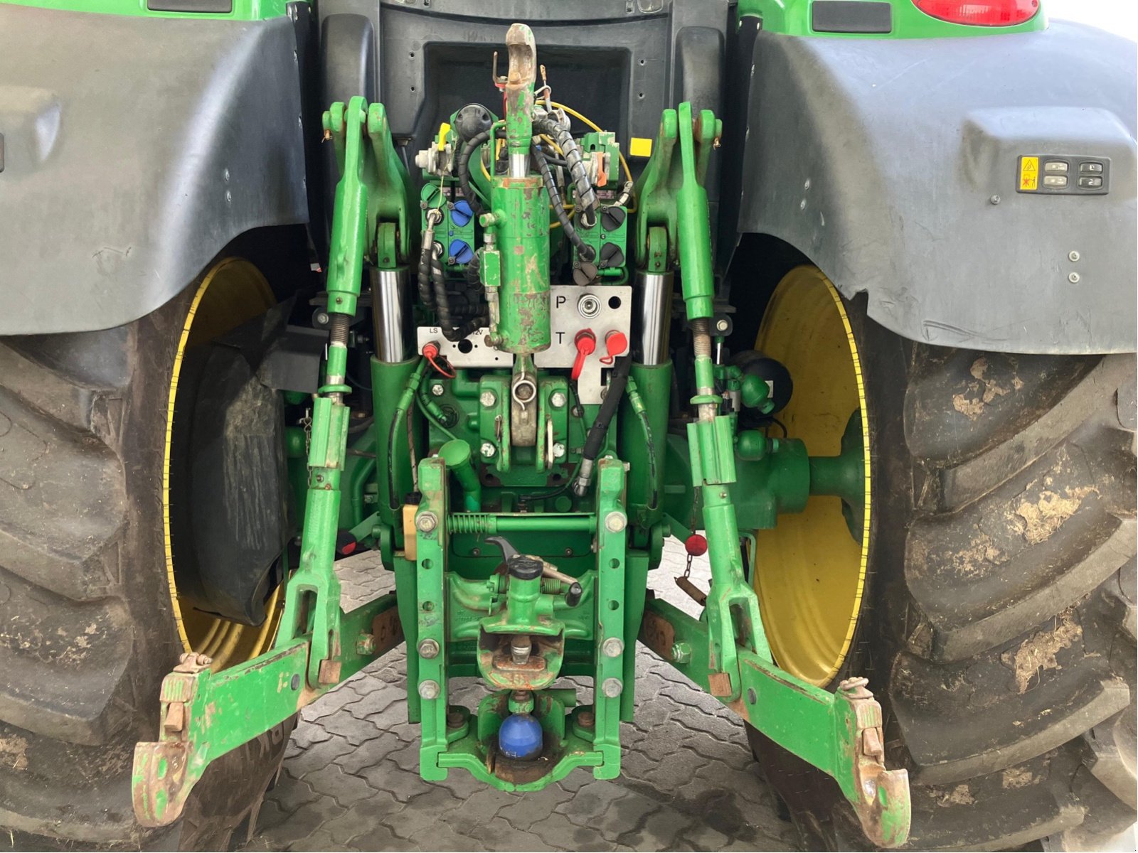 Traktor Türe ait John Deere 6190 R, Gebrauchtmaschine içinde Bützow (resim 4)