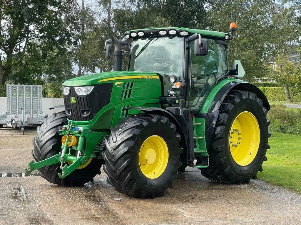 Traktor Türe ait John Deere 6190R 6190 R AP FH FP Nette trekker! Dutch tractor!, Gebrauchtmaschine içinde Ruinerwold (resim 2)