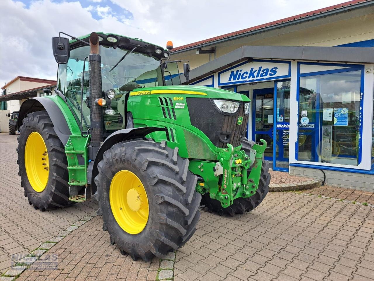 Traktor Türe ait John Deere 6190R AutoPowr, Gebrauchtmaschine içinde Schirradorf (resim 1)