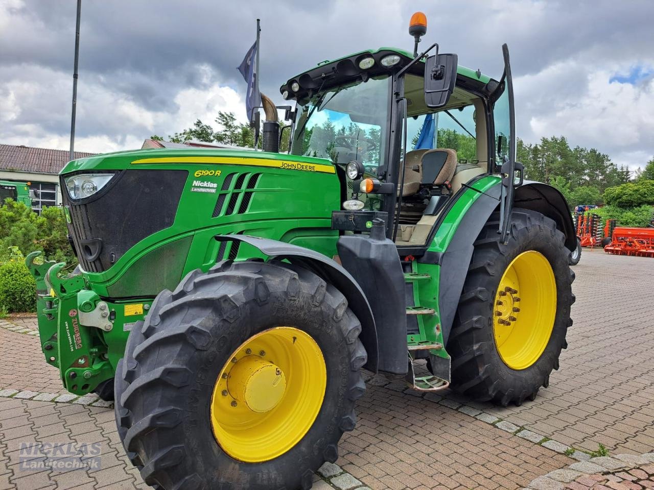 Traktor del tipo John Deere 6190R AutoPowr, Gebrauchtmaschine en Schirradorf (Imagen 3)