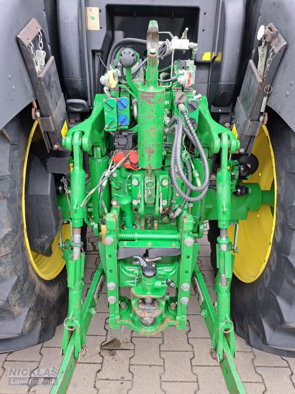 Traktor Türe ait John Deere 6190R AutoPowr, Gebrauchtmaschine içinde Schirradorf (resim 11)