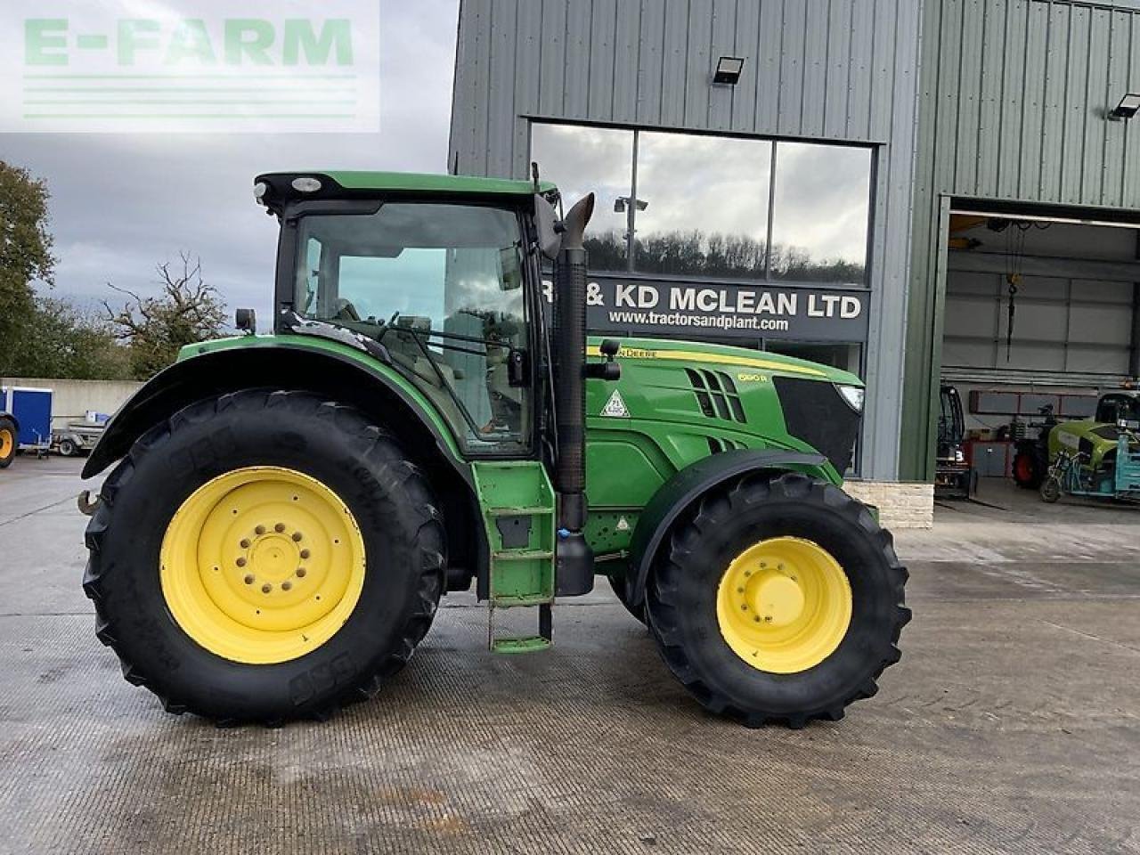 Traktor van het type John Deere 6190r tractor (st21390), Gebrauchtmaschine in SHAFTESBURY (Foto 1)