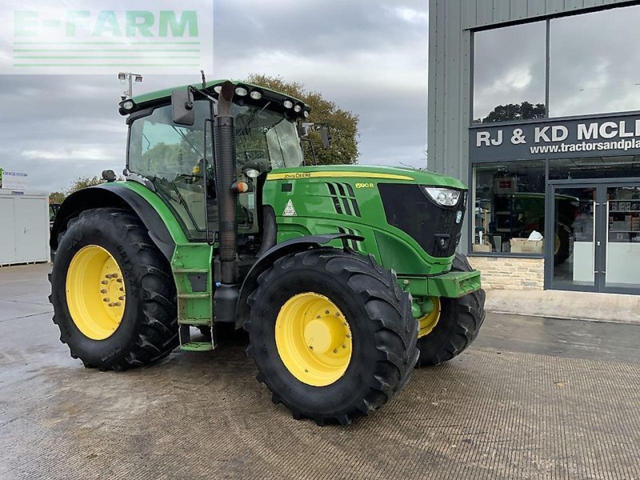 Traktor Türe ait John Deere 6190r tractor (st21390), Gebrauchtmaschine içinde SHAFTESBURY (resim 2)