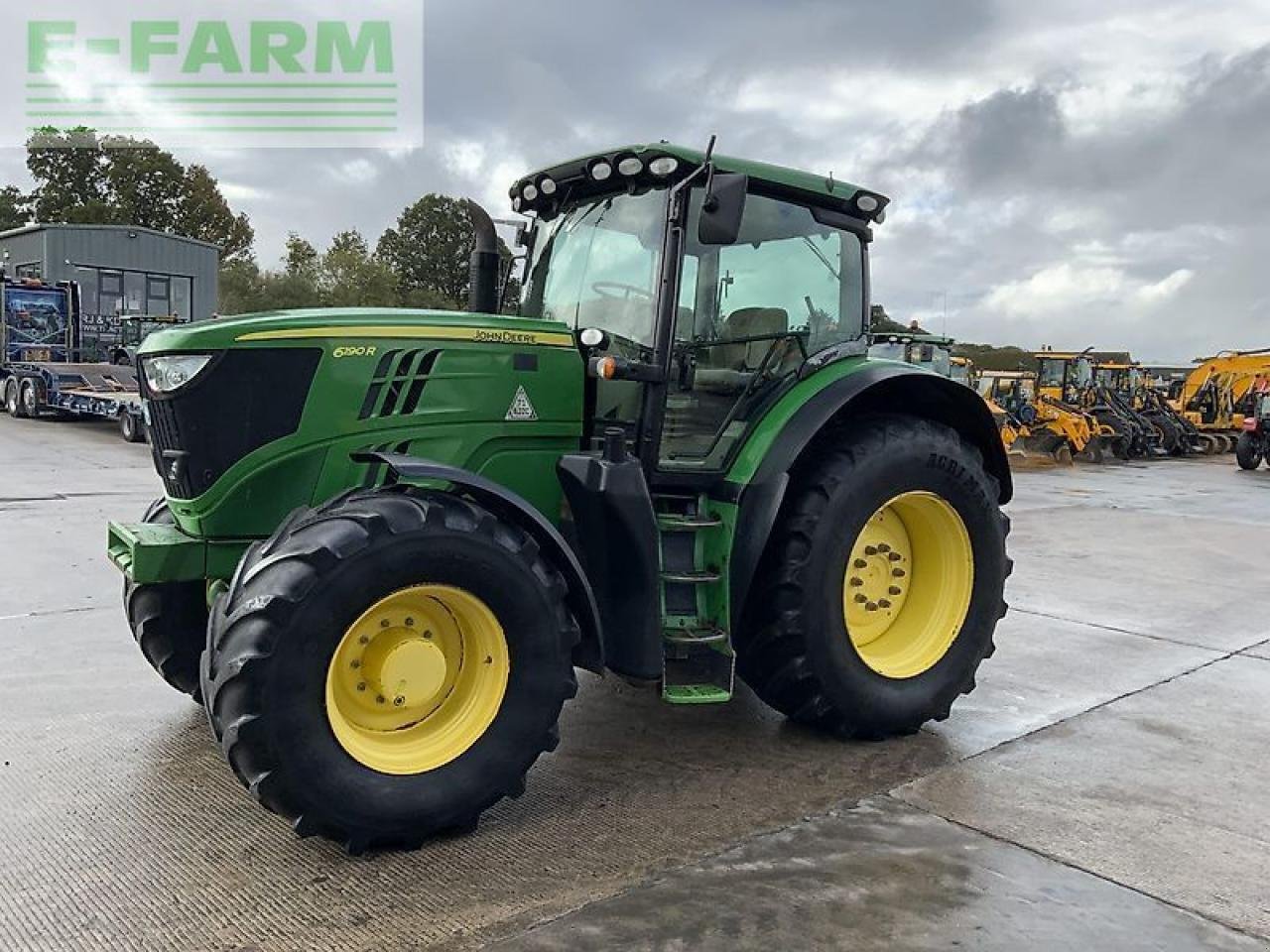 Traktor del tipo John Deere 6190r tractor (st21390), Gebrauchtmaschine In SHAFTESBURY (Immagine 4)