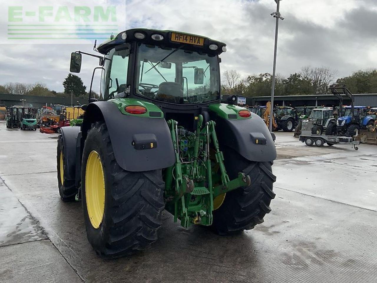 Traktor Türe ait John Deere 6190r tractor (st21390), Gebrauchtmaschine içinde SHAFTESBURY (resim 7)