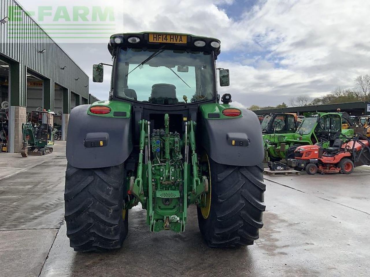 Traktor Türe ait John Deere 6190r tractor (st21390), Gebrauchtmaschine içinde SHAFTESBURY (resim 8)