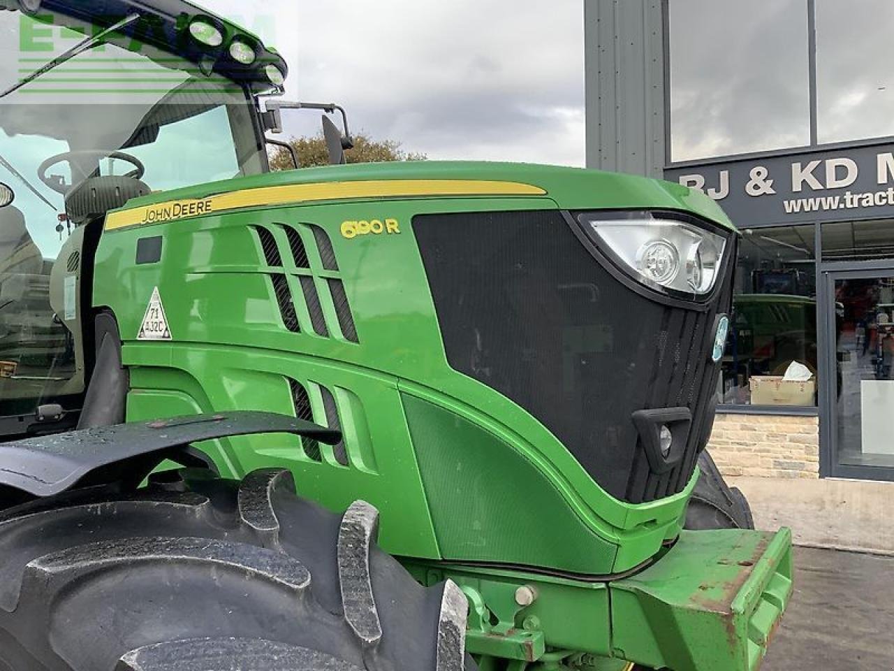 Traktor Türe ait John Deere 6190r tractor (st21390), Gebrauchtmaschine içinde SHAFTESBURY (resim 13)