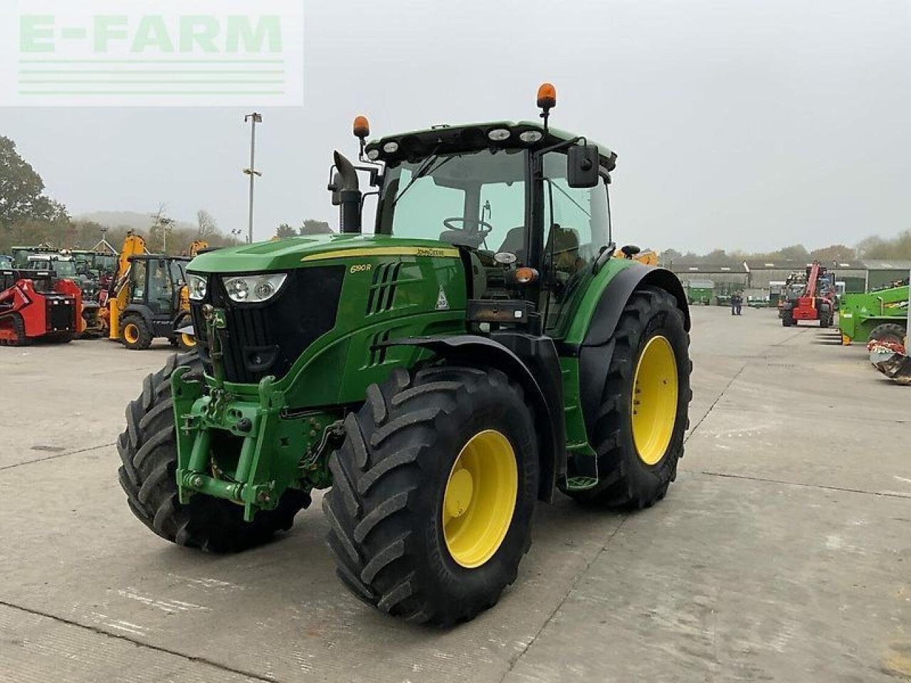 Traktor типа John Deere 6190r tractor (st21415), Gebrauchtmaschine в SHAFTESBURY (Фотография 10)