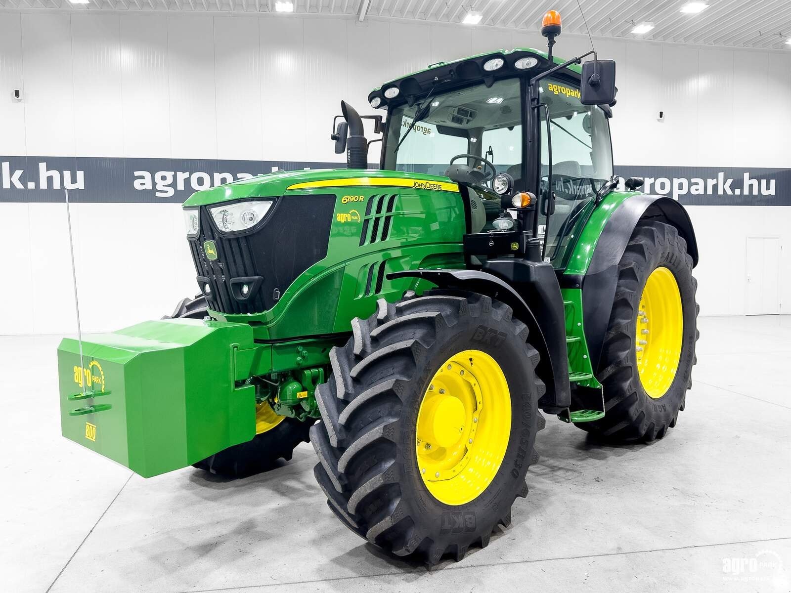 Traktor Türe ait John Deere 6190R, Gebrauchtmaschine içinde Csengele (resim 1)