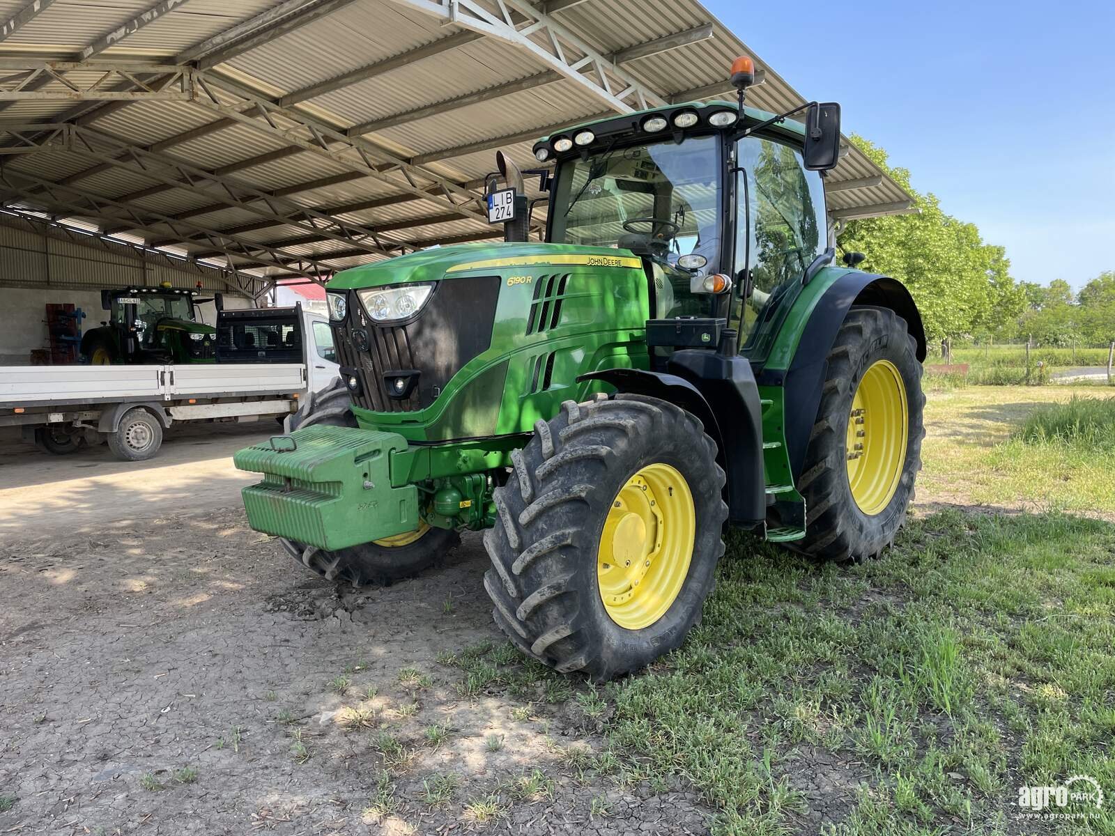 Traktor typu John Deere 6190R, Gebrauchtmaschine v Csengele (Obrázek 1)