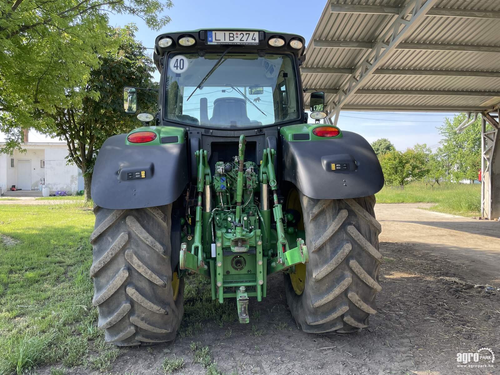 Traktor del tipo John Deere 6190R, Gebrauchtmaschine en Csengele (Imagen 4)