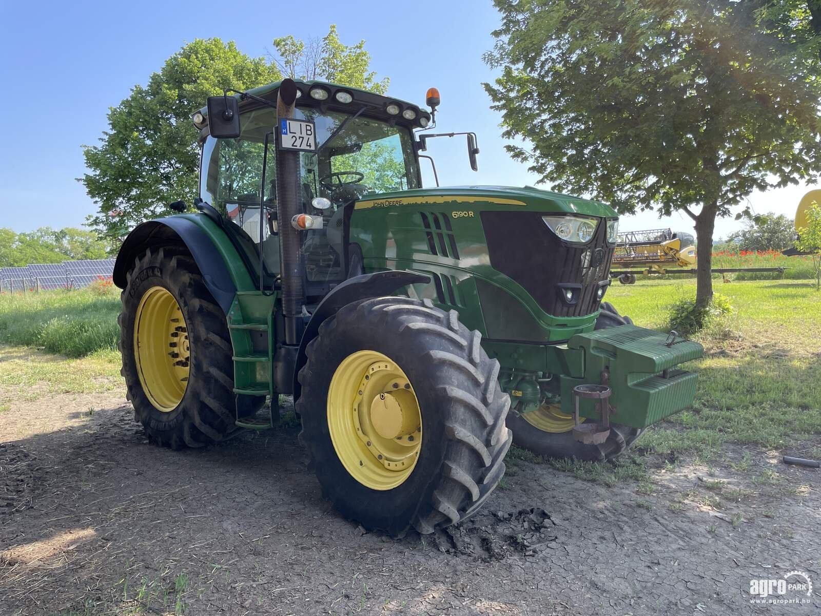 Traktor typu John Deere 6190R, Gebrauchtmaschine v Csengele (Obrázok 8)