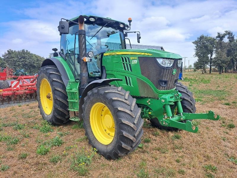 Traktor des Typs John Deere 6190R, Gebrauchtmaschine in SAINT GENEST D'AMBIERE (Bild 2)