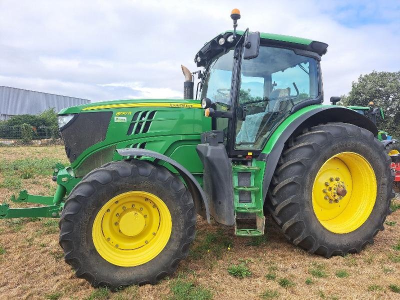 Traktor типа John Deere 6190R, Gebrauchtmaschine в SAINT GENEST D'AMBIERE (Фотография 4)