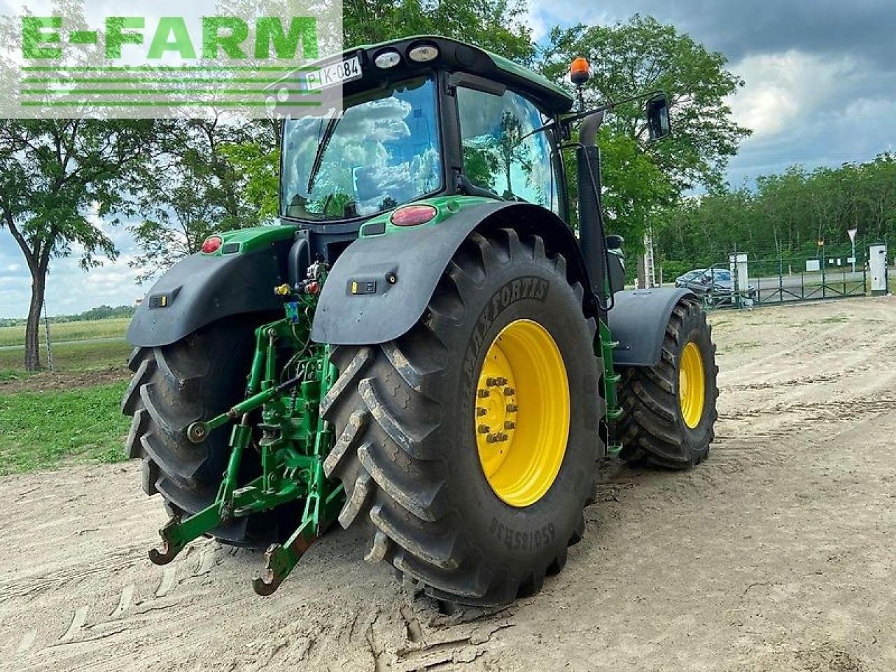 Traktor van het type John Deere 6190r, Gebrauchtmaschine in SZEGED (Foto 7)