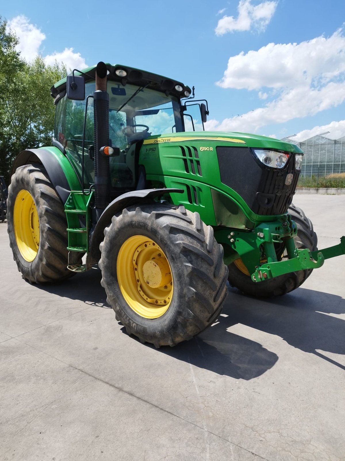 Traktor typu John Deere 6190R, Gebrauchtmaschine w Orţişoara (Zdjęcie 3)