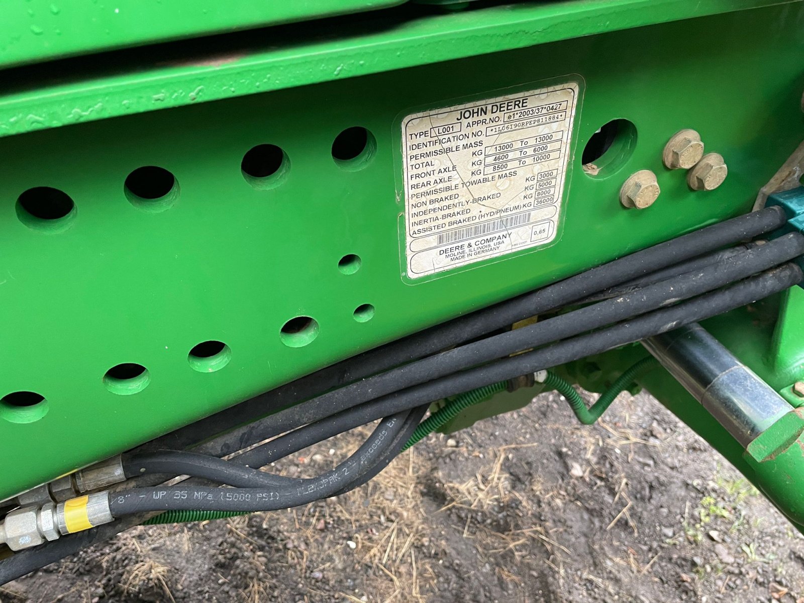 Traktor tip John Deere 6190R, Gebrauchtmaschine in Dannstadt-Schauernheim (Poză 7)