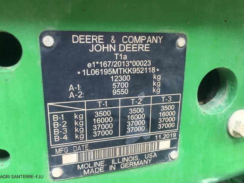 Traktor del tipo John Deere 6195 M, Gebrauchtmaschine en ROYE (Imagen 7)