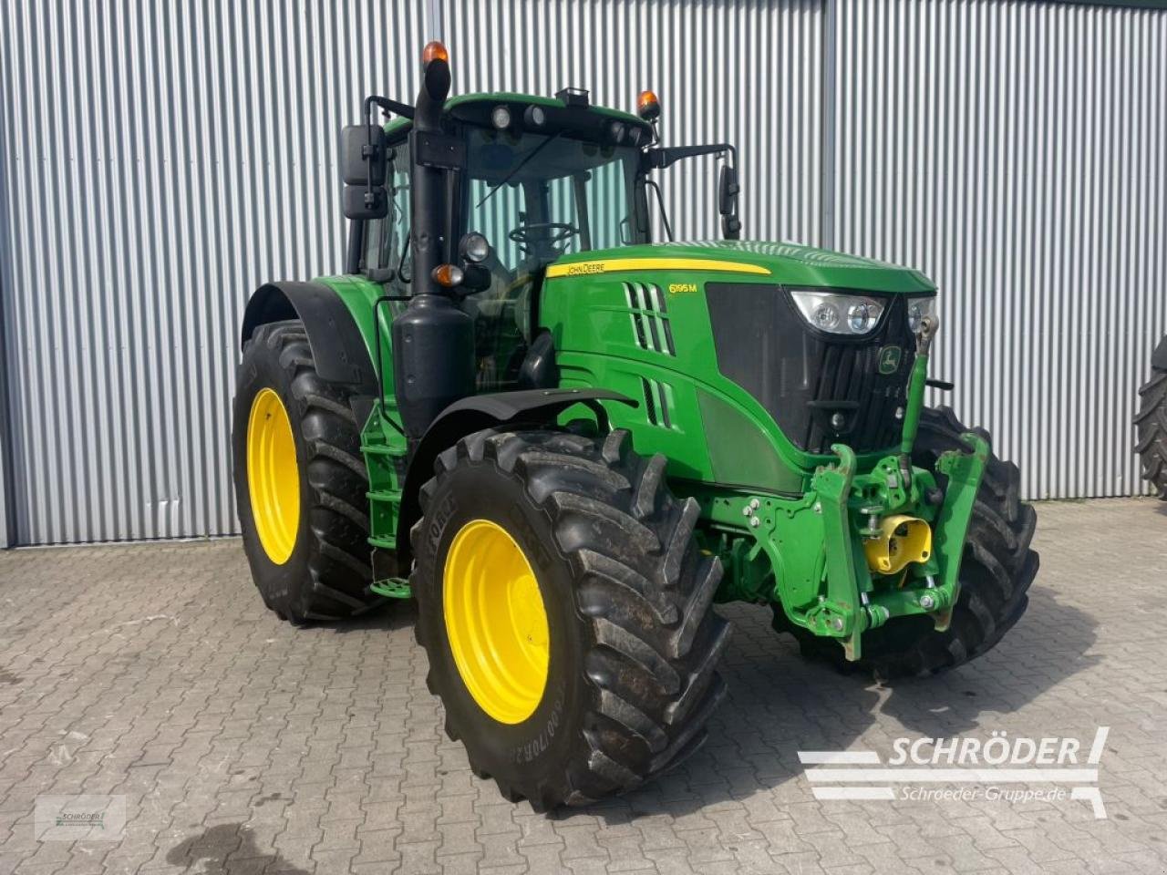 Traktor του τύπου John Deere 6195 M, Gebrauchtmaschine σε Wildeshausen (Φωτογραφία 1)