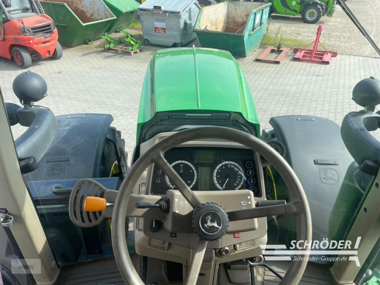 Traktor typu John Deere 6195 M, Gebrauchtmaschine w Wildeshausen (Zdjęcie 9)