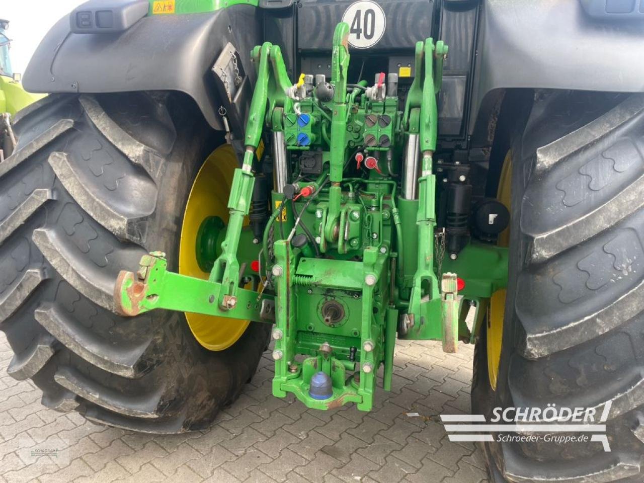 Traktor типа John Deere 6195 M, Gebrauchtmaschine в Wildeshausen (Фотография 21)