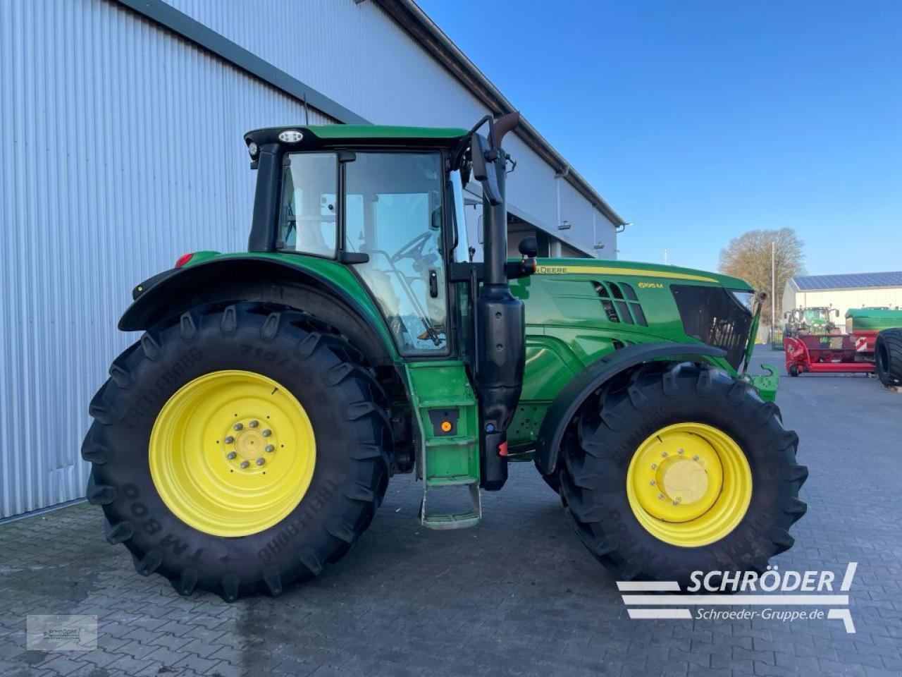 Traktor типа John Deere 6195 M, Gebrauchtmaschine в Wildeshausen (Фотография 2)