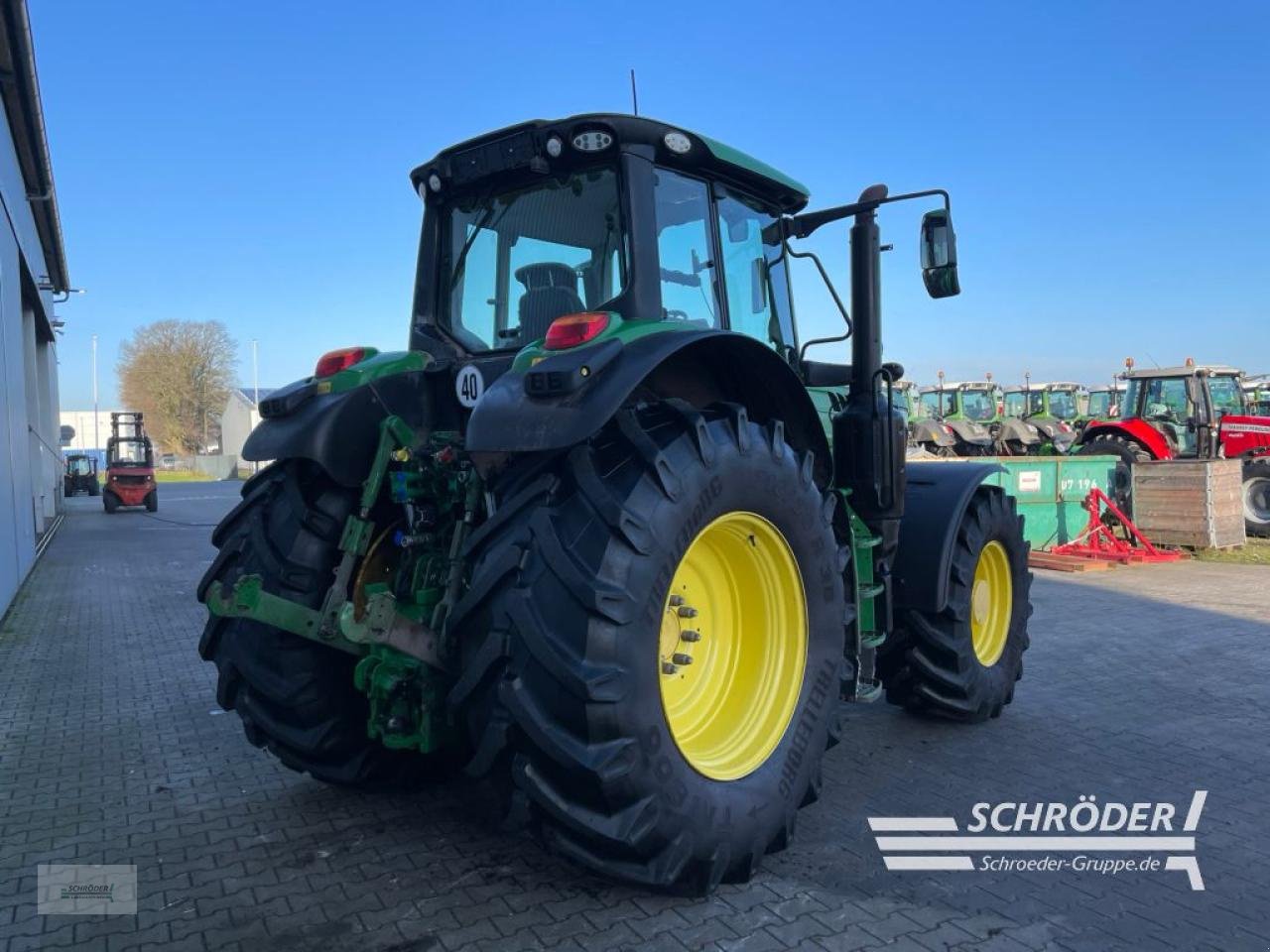 Traktor типа John Deere 6195 M, Gebrauchtmaschine в Wildeshausen (Фотография 3)