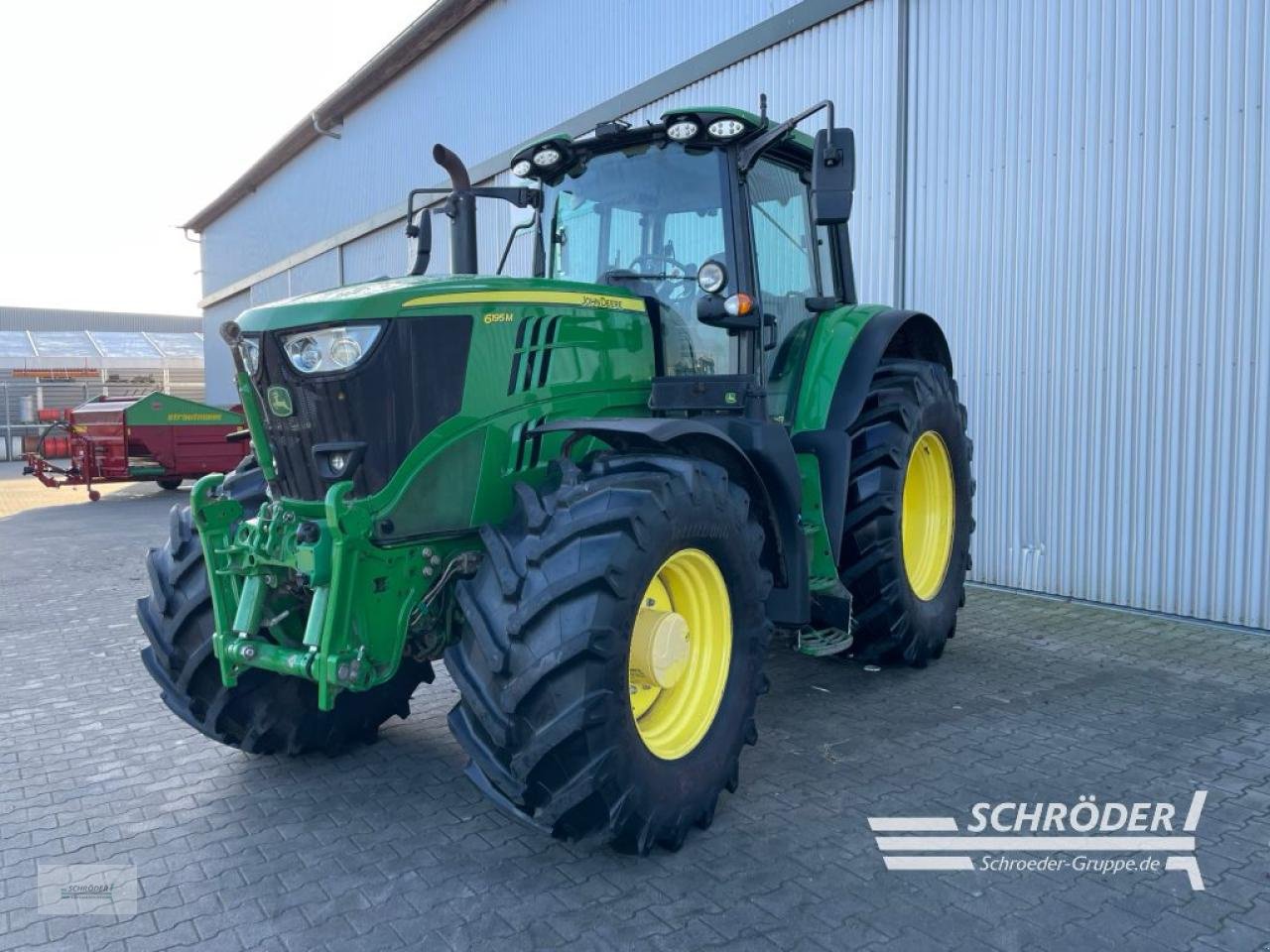 Traktor du type John Deere 6195 M, Gebrauchtmaschine en Wildeshausen (Photo 5)