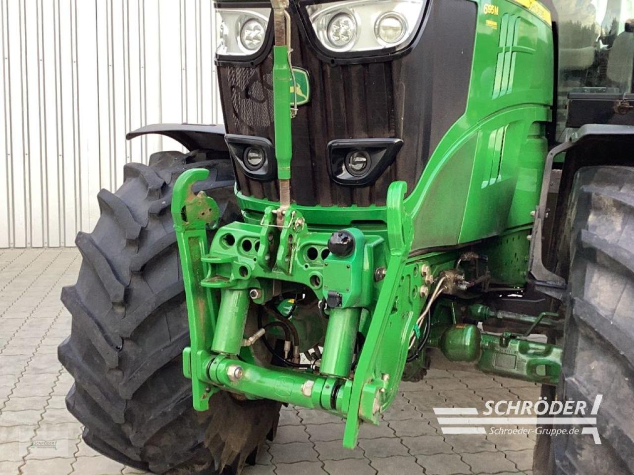 Traktor du type John Deere 6195 M, Gebrauchtmaschine en Wildeshausen (Photo 7)